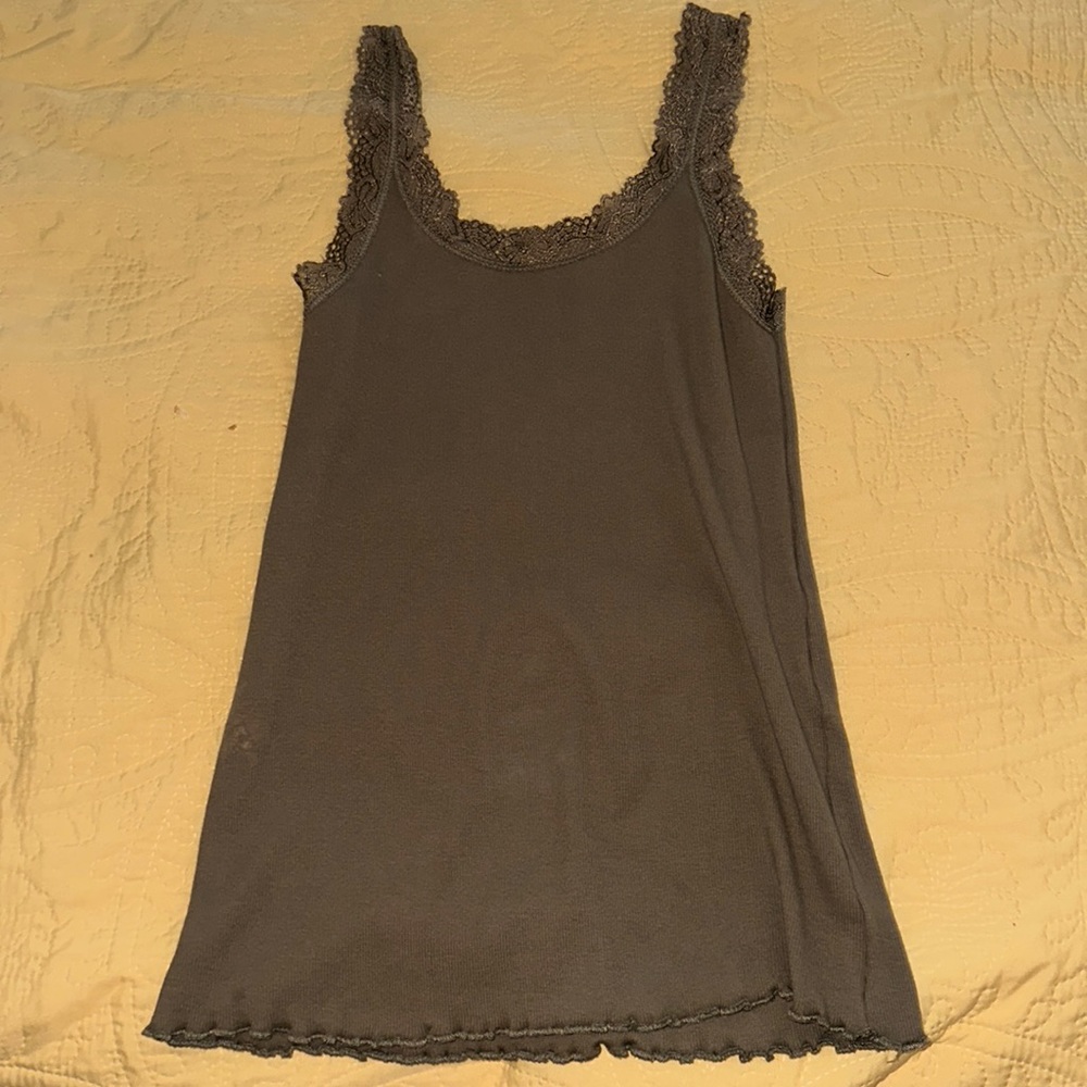 Laced tank top from Amazon, size M